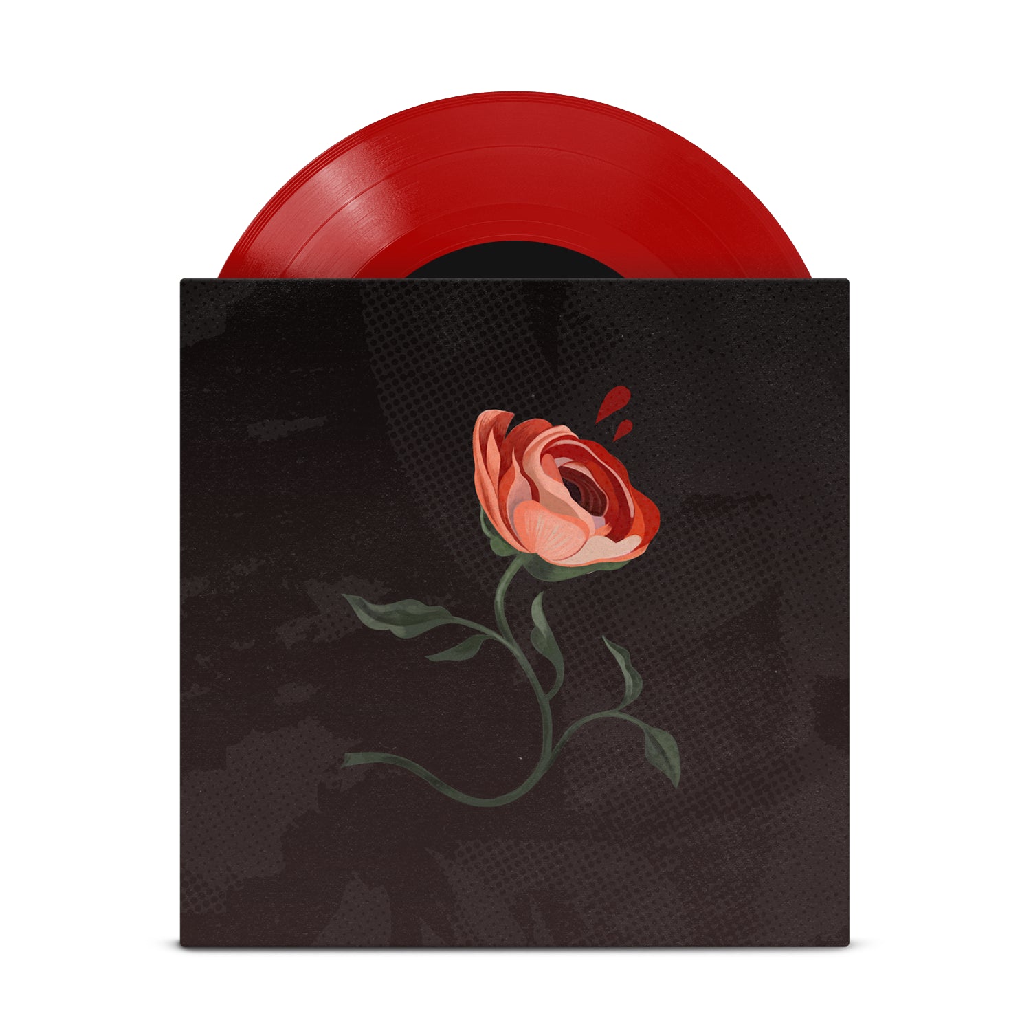 Side Of The Road/Chewing On Broken Glass • Opaque Red 7 Inch • Limited to  250