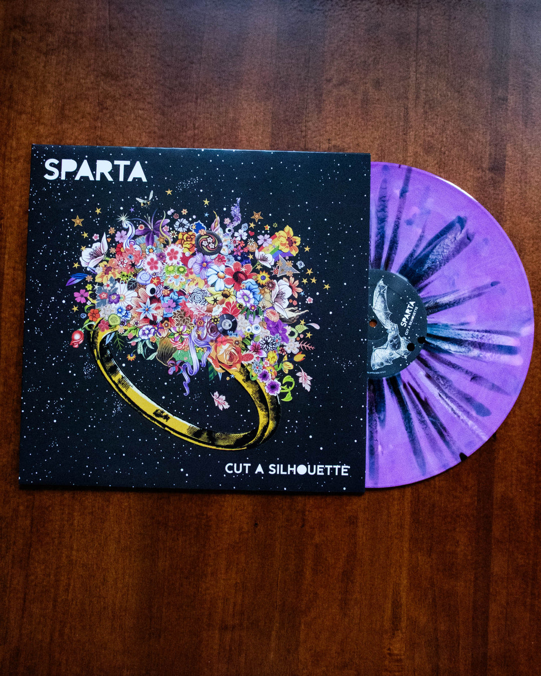 Cut A Silhouette - Lilac W/ Black & White Splatter Vinyl LP