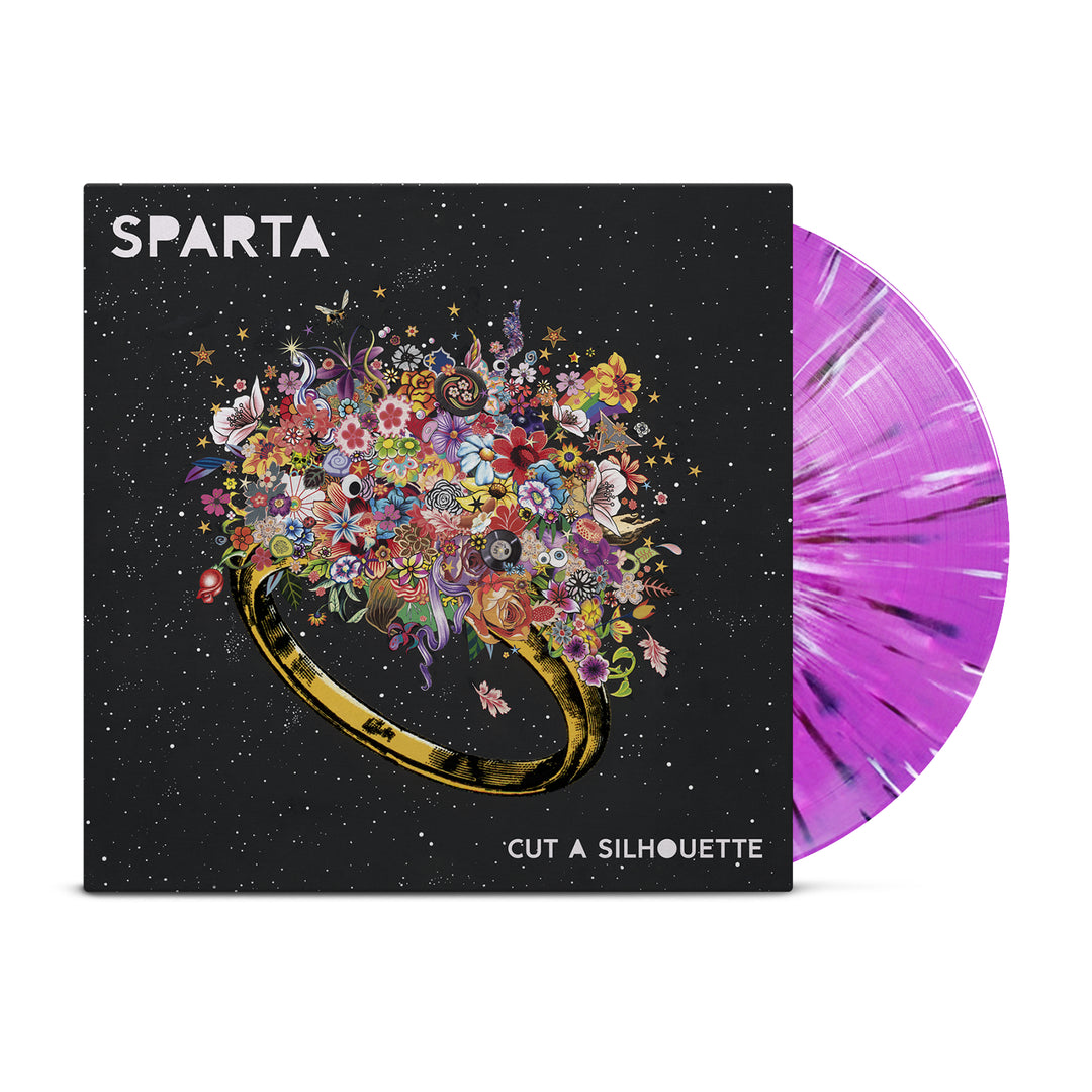 Cut A Silhouette - Lilac W/ Black & White Splatter Vinyl LP