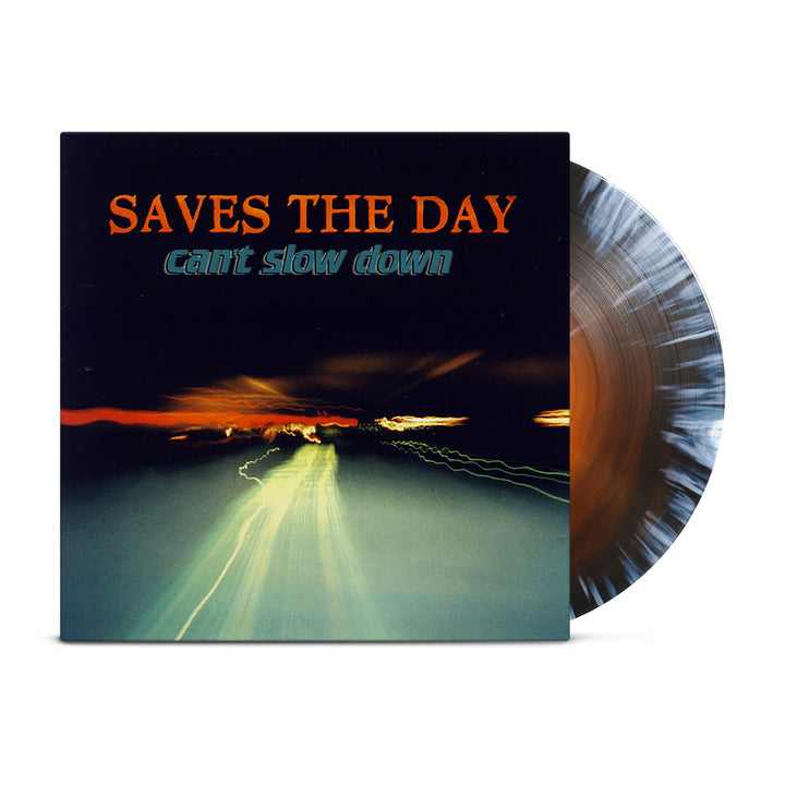 Can't Slow Down • Black/Orange Color In Color W/ Blue & White