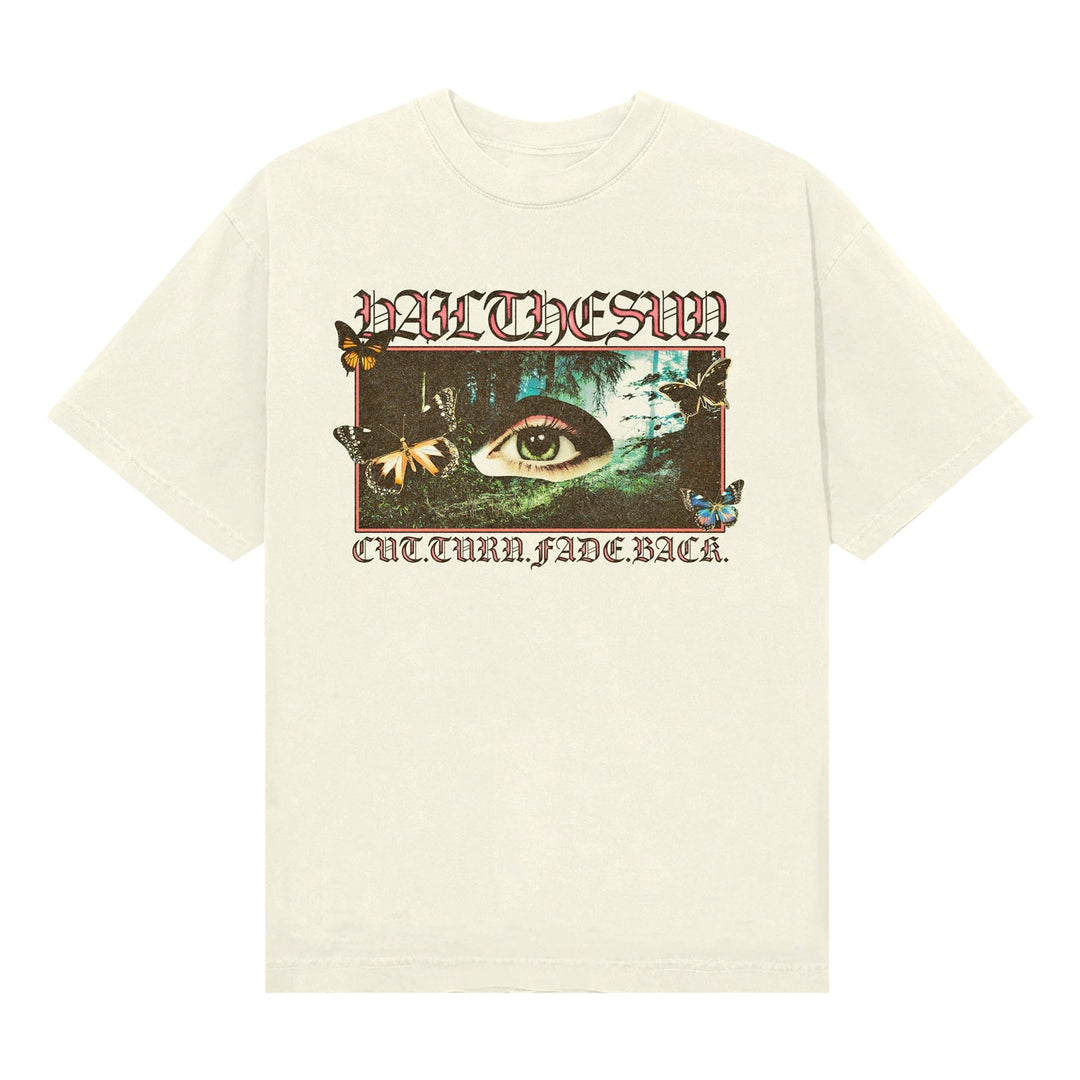 【IFYOUWANT】Distorted pigment TEE Meadow • Ivory • T-Shirt – Equal Vision Records