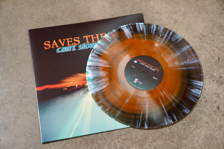 Can't Slow Down • Black/Orange Color In Color W/ Blue & White