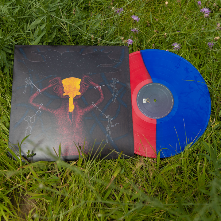 Divine Inner Tension • Opaque Red/Blue Split • Limited to