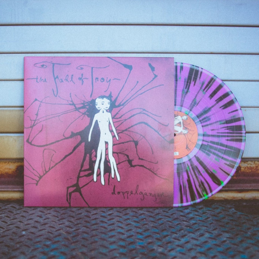 アート・デザイン・音楽 DOPPELGANGER: IMAGES OF THE HUMAN BEING Doppelganger • Purple W/ Neon Green + Black Splatter