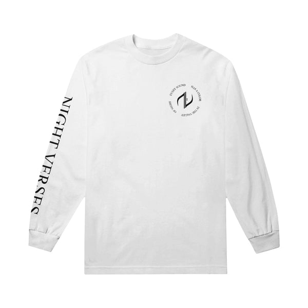 Every Sound Has A Color In The Valley Of Night - White Long Sleeve