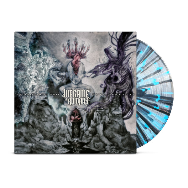 we came as romans to plant a seed vinyl Understanding What We've Grown To Be • Clear W/ Black & Blue Splatter –  Equal Vision Records