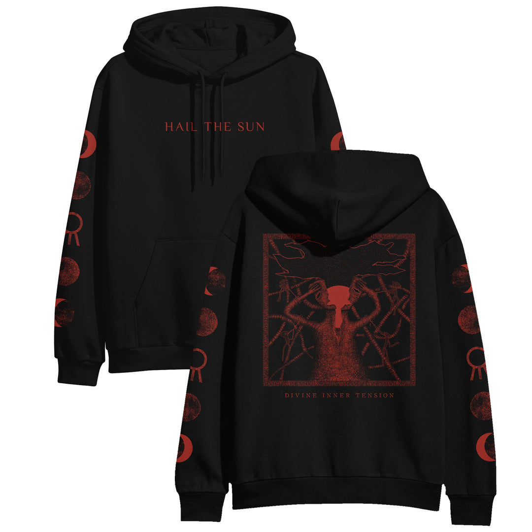 【binary01】Between shirring hoodie T-shirt★2color Between shirring hoodie - binary01