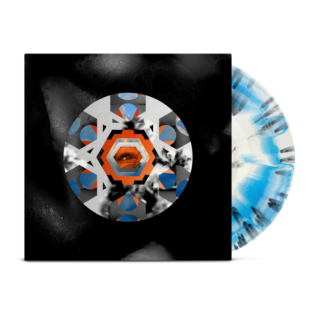 There Is No Memory • Blue & White Starburst w/ Black Outside