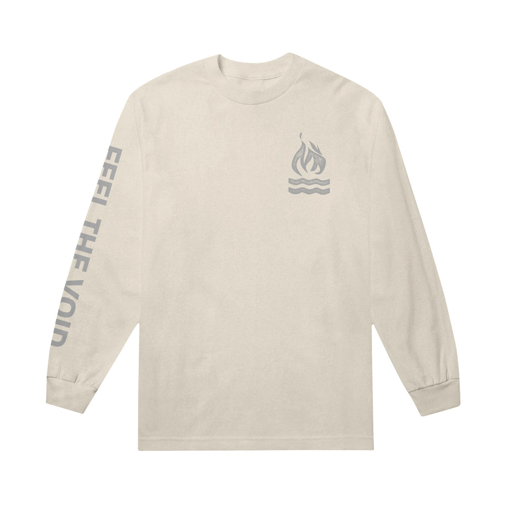 ★ILLIGO★ Ringer Lettering Long Sleeve Ivory Statement_Pace_Long_Sleeve-