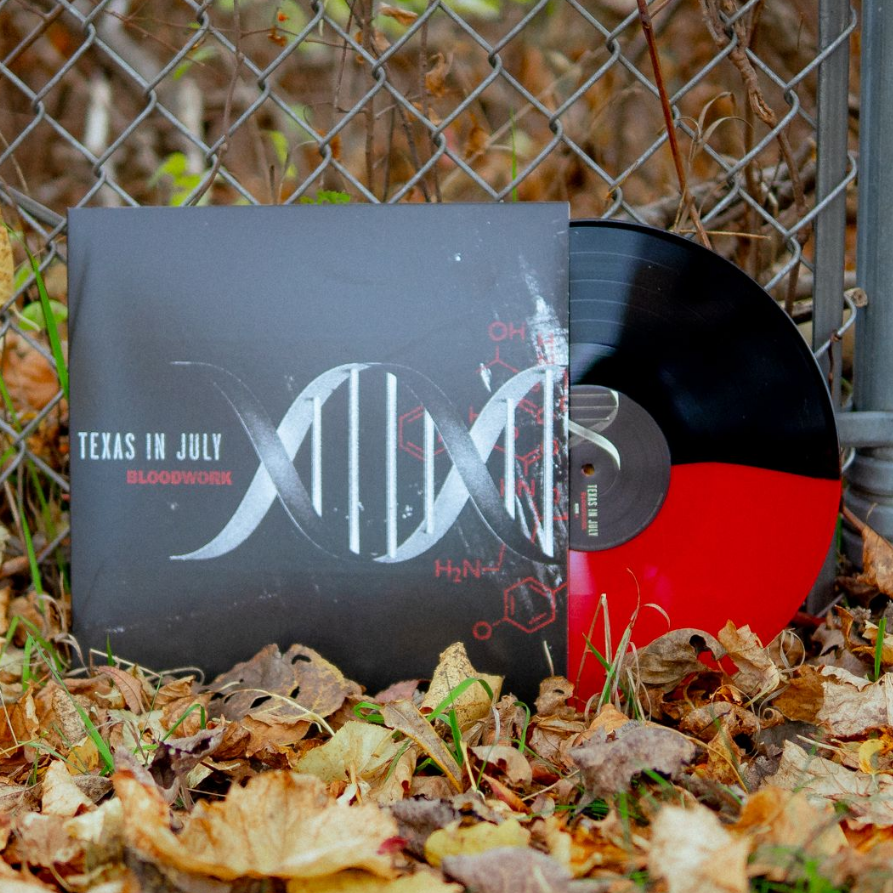 Texas in July Bloodwork sale Vinyl (Red/Black)