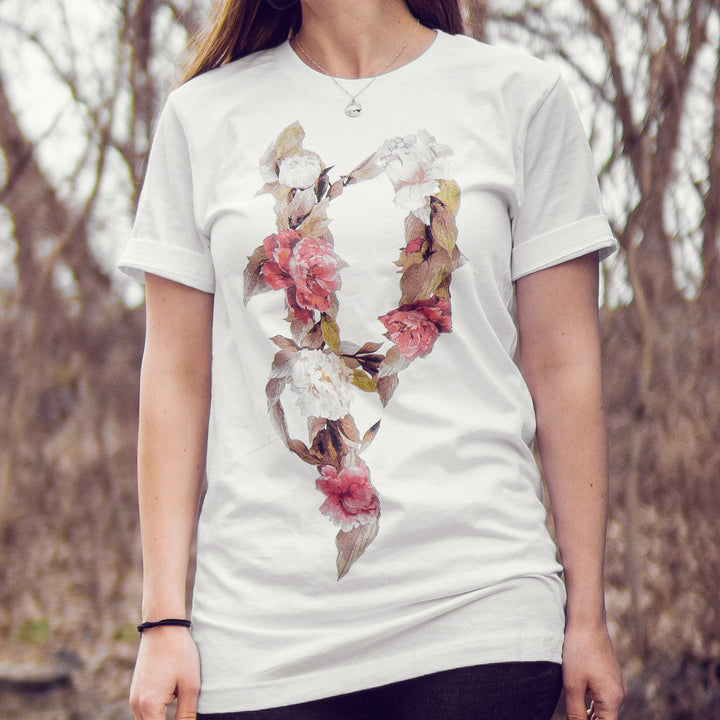 Floral Muse • White • T-Shirt – Equal Vision Records