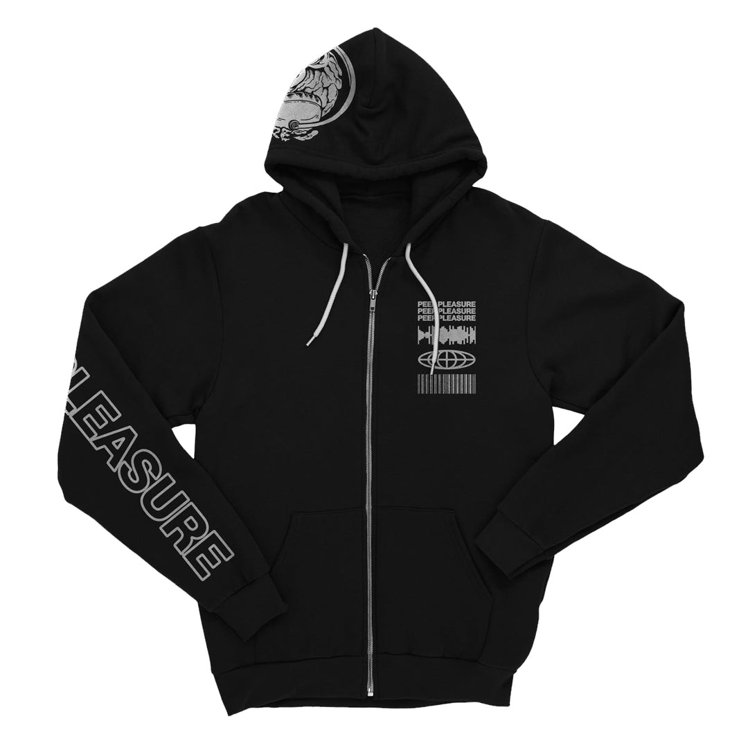 Broadcasting • Black • Full-Zip Hoodie – Equal Vision Records